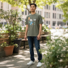 Power of Plants Festival T-Shirt Green - Modern Fit - Image 2