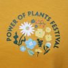 Power of Plants T-Shirt Yellow - Modern Fit - Image 3